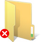 Status icon on a folder